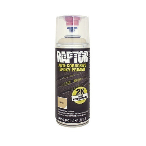 UPOL RAPTOR 2K ANTI-CORROSIVE EPOXY PRIMER AEROSOL (BEIGE)