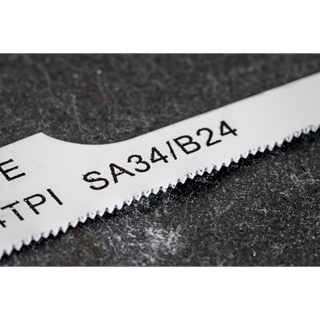 SEALEY 24TPI AIR SAW BLADE (5 PKT)
