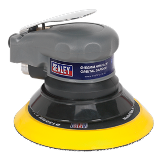 SEALEY AIR PALM ORBITAL SANDER (150MM) SA08