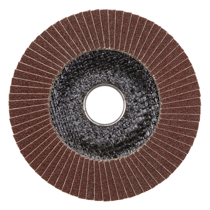 SEALEY FLAP ALUMINIUM OXIDE DISC (115mm x 22mm) 2