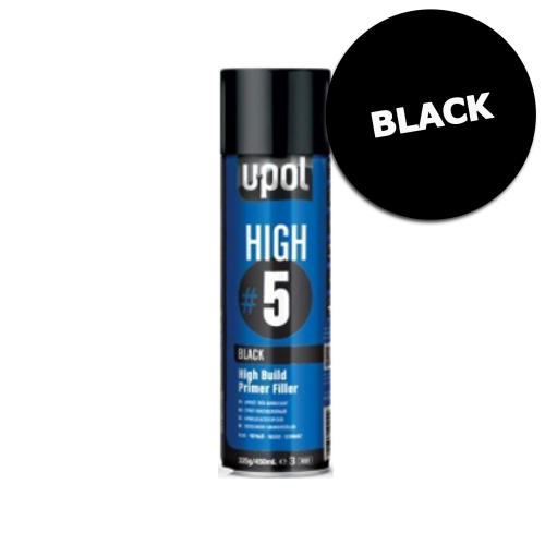 UPOL HIGH #5 HIGH BUILD BLACK PRIMER