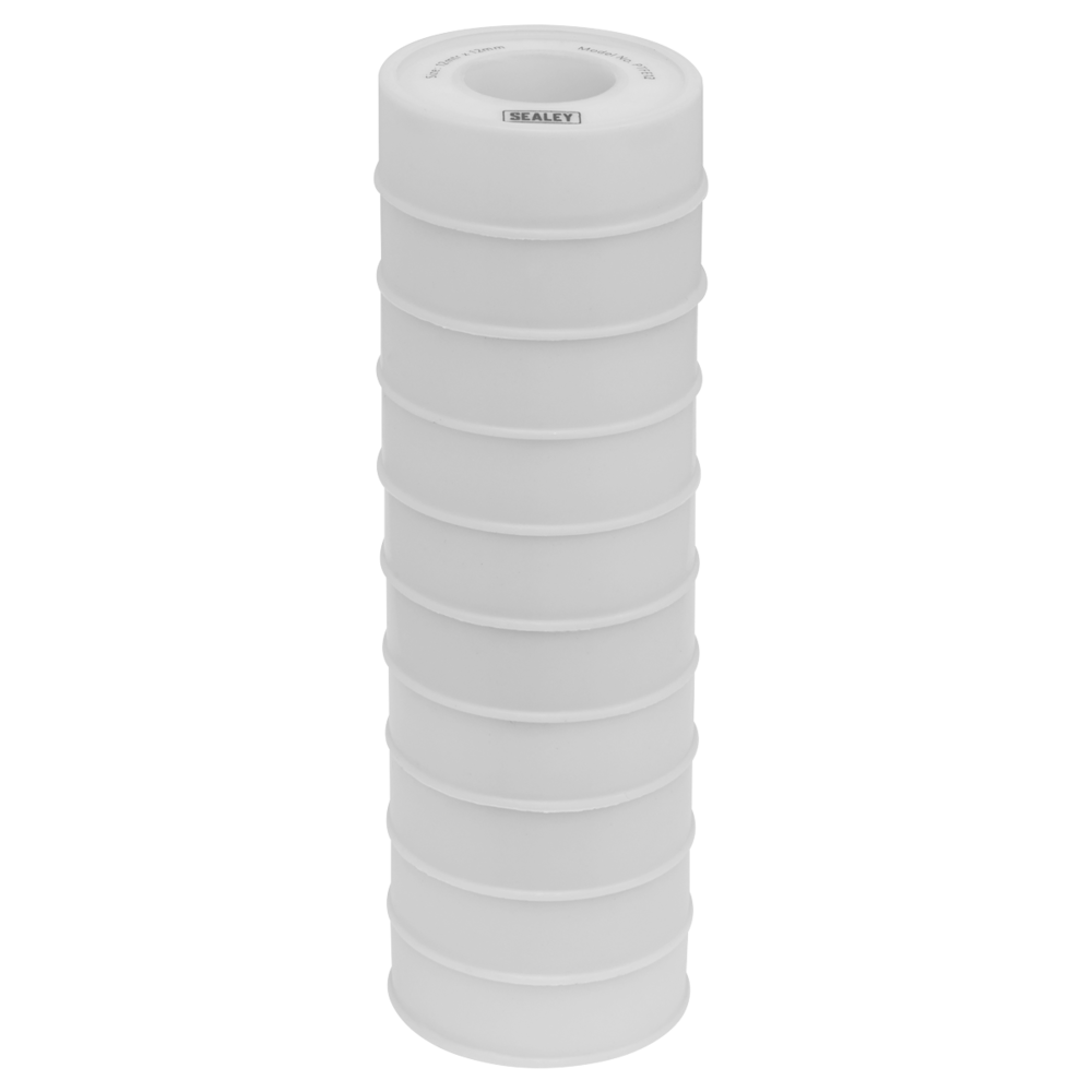 SEALEY PTFE TAPE (10 PACK) 12MM x 12M