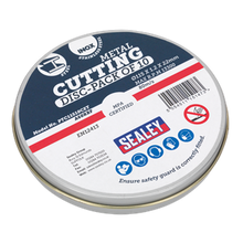 SEALEY CUTTING DISC 115 x 1.2MM (10 PACK)