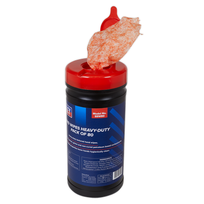 SEALEY HAND WIPES HEAVY DUTY 2