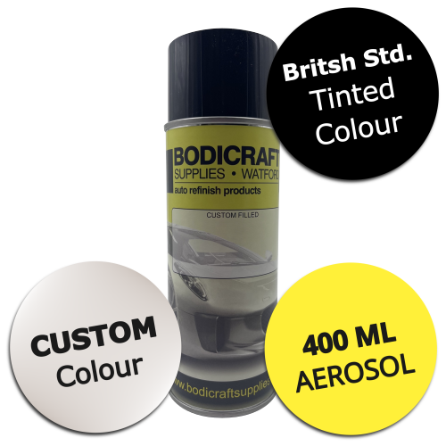 CUSTOM MIXED BRITISH STANDARD PLASTIC COLOUR (AEROSOL)