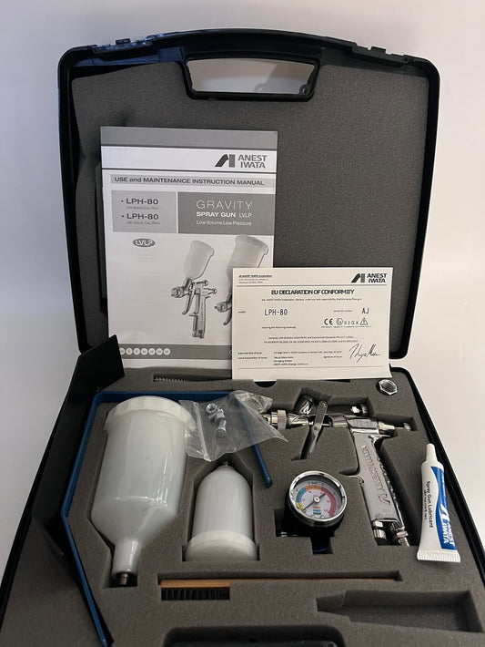 IWATA LPH80 HVLP MINI SPRAY GUN KIT