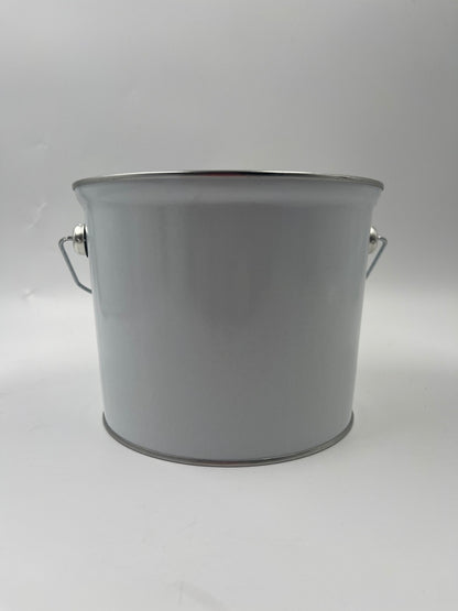 EMPTY 2.5 LITRE TIN (INCLUDING LID)