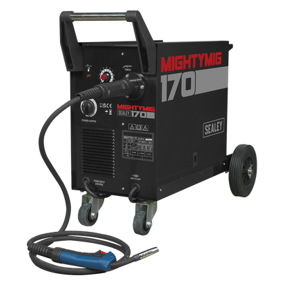 SEALEY PROFESSIONAL GAS / NO GAS MIG WELDER 170A WITH EURO TORCH