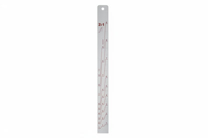 ALUMINIUM PAINT MEASURING / MIXING STICK 2:1/4:1
