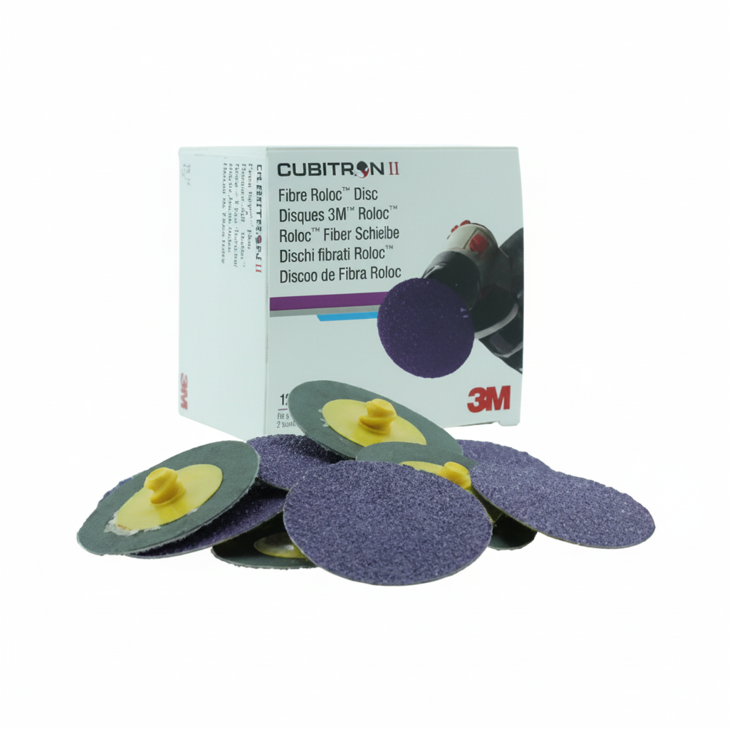 3M CUBITRON II ROLOC GRINDING DISC 75MM - 15 PIECES