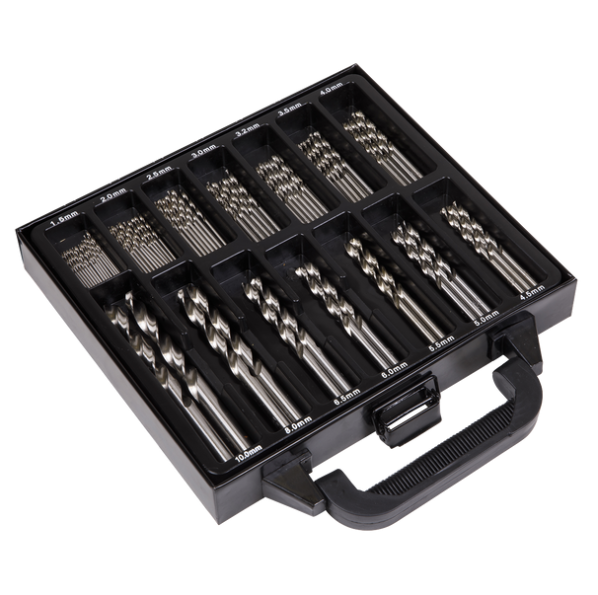 SEALEY HSS FULLY GROUND DRILL BIT SET 99PC