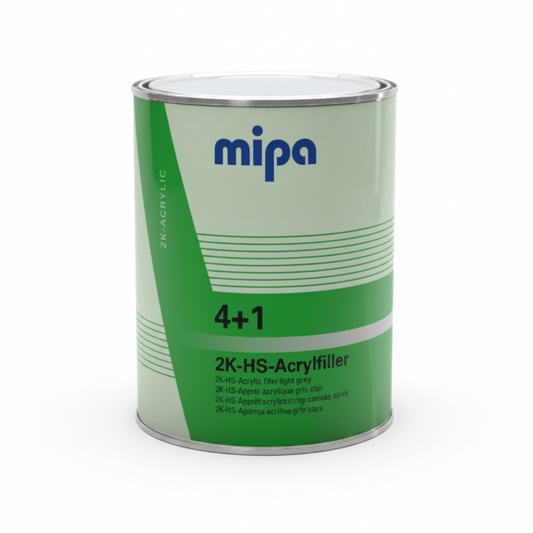 MIPA 4+1 PRIMER ACRYLFILLER HS PADDLE SUITABLE (4L KIT)