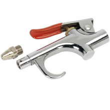 SEALEY PALM TYPE AIR BLOW GUN WITH 1/4" BSP AIR INLET & SAFETY NOZZLE (SA913)