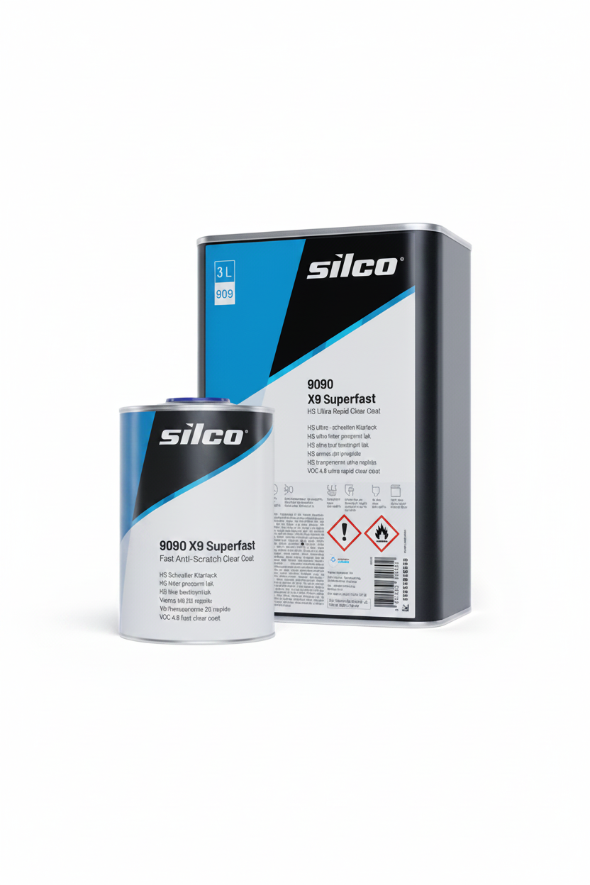 SILCO 9090 X9 SUPERFAST 3L WITH 9125 HARDENER 1L (KIT)