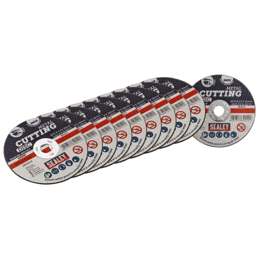 SEALEY 75MM X 1.2MM CUTTING DISC (PACK OF 10) PTC/3CT10