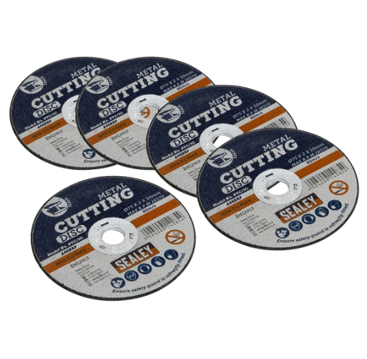SEALEY 75MM X 2MM CUTTING DISC (PACK OF 5) PTC/3C5