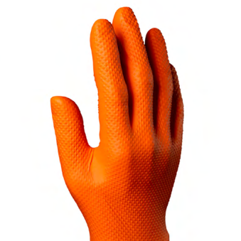 AURELIA IGNITE DIAMOND TEXTURED ORANGE GLOVES