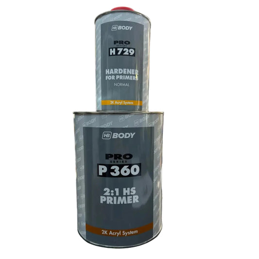 HB BODY P360 2:1 HS FILLING PRIMER 4L W/ H729 HARDENER 1L (SALE)