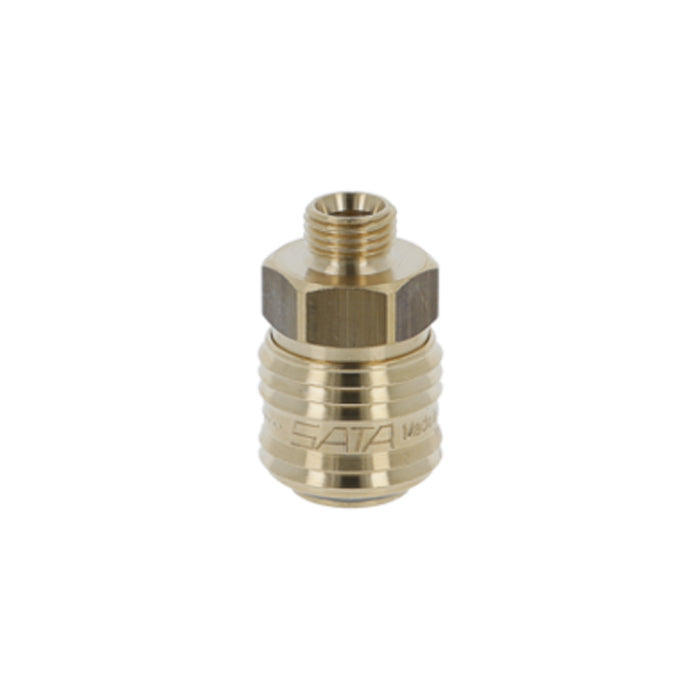 SATA 1/4″ BSP MALE HVLP/EURO COUPLING (13623)